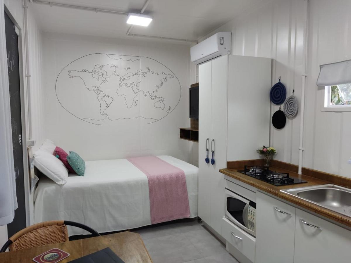 Encantadora Casa Container Blumenau Bagian luar foto