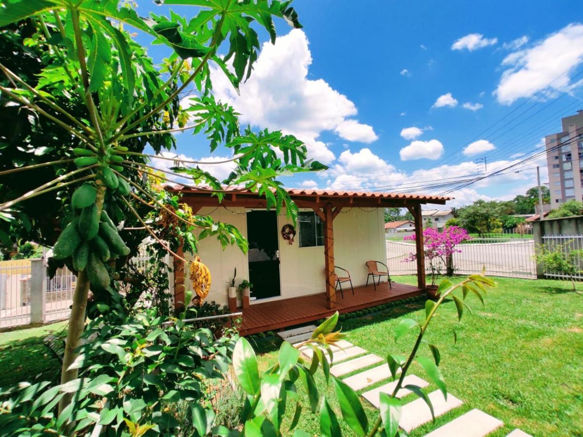 Encantadora Casa Container Blumenau Bagian luar foto